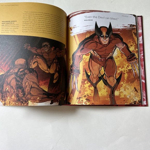 Marvel the Way of the Warrior book-Shang-Chi-Iron Fist-Psylocke-Wolverine-NEW - Picture 9 of 10